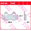 Garnituri frână TRW MCB685 Garnituri frână TRW MCB685 thumb