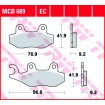 Garnituri frână TRW MCB689 thumb