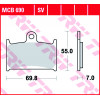 Garnituri frână TRW MCB690