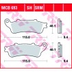 Garnituri frână TRW MCB693 Garnituri frână TRW MCB693 thumb