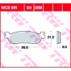Garnituri frână TRW MCB699SH Garnituri frână TRW MCB699SH thumb