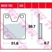 Garnituri frână TRW MCB702 Garnituri frână TRW MCB702 thumb