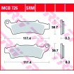 Garnituri frână TRW MCB726 Garnituri frână TRW MCB726 thumb