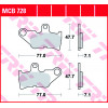 Garnituri frână TRW MCB728