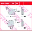 Garnituri frână TRW MCB730SI thumb