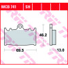 Garnituri frână TRW MCB741SH