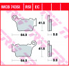 Plăcuțe moto TRW MCB743EC