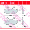 Garnituri frână TRW MCB746