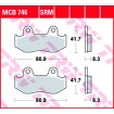 Garnituri frână TRW MCB746SRM Garnituri frână TRW MCB746SRM thumb