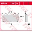 Garnituri frână TRW MCB748 Garnituri frână TRW MCB748 thumb