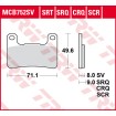Garnituri frână TRW MCB752SCR thumb