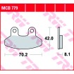 Garnituri frână TRW MCB779 Garnituri frână TRW MCB779 thumb