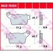 Garnituri frână TRW MCB784SH Garnituri frână TRW MCB784SH thumb