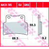 Garnituri frână TRW MCB785SV