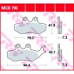 Garnituri frână TRW MCB796 Garnituri frână TRW MCB796 thumb