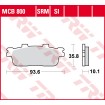 Garnituri frână TRW MCB800SI thumb