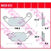 Garnituri frână TRW MCB812 thumb