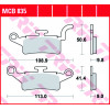 Garnituri frână TRW MCB835