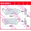 Garnituri frână TRW MCB840SH thumb