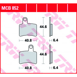 Garnituri frână TRW MCB852