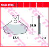 Garnituri frână TRW MCB859SI Garnituri frână TRW MCB859SI