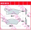 Garnituri frână TRW MCB861SI Garnituri frână TRW MCB861SI thumb