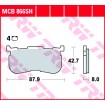Garnituri frână TRW MCB866SH Garnituri frână TRW MCB866SH thumb