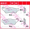 Garnituri frână TRW MCB871 thumb