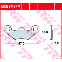 Garnituri frână TRW MCB874SRM