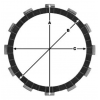Ferodou set de discuri TRW MCC800-5