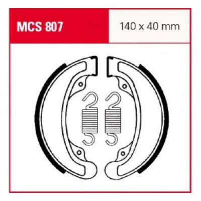 Garnituri frână TRW MCS807 Garnituri frână TRW MCS807