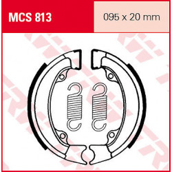 Garnituri frână TRW MCS813