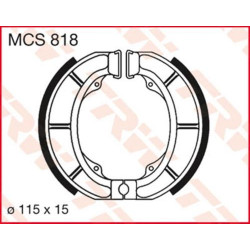 Garnituri frână TRW MCS818