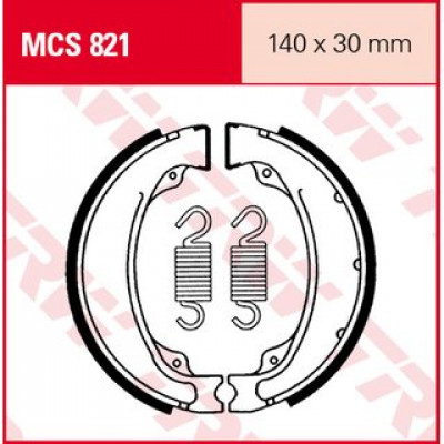 Garnituri frână TRW MCS821 Garnituri frână TRW MCS821
