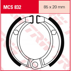 Garnituri frână TRW MCS832
