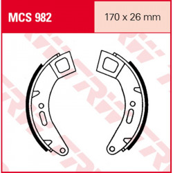 Garnituri frână TRW MCS982