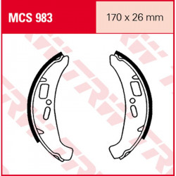 Garnituri frână TRW MCS983 Garnituri frână TRW MCS983