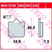 Garnituri frână TRW MCB721SCR Garnituri frână TRW MCB721SCR thumb
