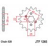 Pinion față JTF1265,13