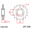 Pinion față cu amortizor de vibrații JTF1370,16RB Pinion față cu amortizor de vibrații JTF1370,16RB