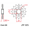 Pinion față JTF1373,15