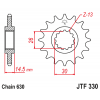 Pinion față JTF330,15