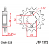 Pinion față cu amortizor de vibrații JTF1372,17RB