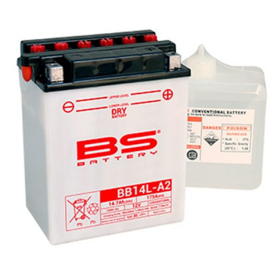 Baterie moto BS 12V - BB14L-A2