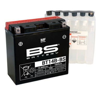 Baterie moto BS 12V - BT14B-BS Baterie moto BS 12V - BT14B-BS