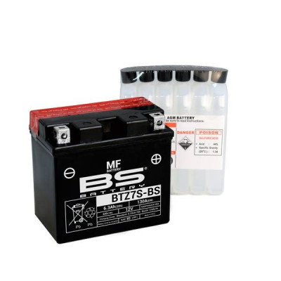 Baterie moto BS 12V - BTZ7S-BS
