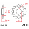Pinion față JTF511,16