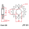 Pinion față JTF511,16 thumb