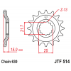 Pinion față JTF514,15