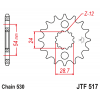 Pinion față JTF517,15